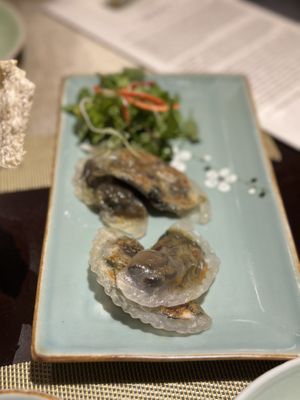 Crispy dumplings   at V Vegan in Hoi An