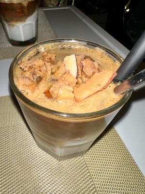 Coconut coffee  at V Vegan in Hoi An