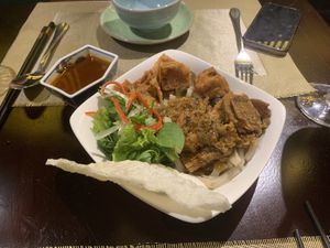 Vegan Cao Lau  at V Vegan in Hoi An