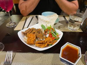 Vegan Cao Lau  at V Vegan in Hoi An