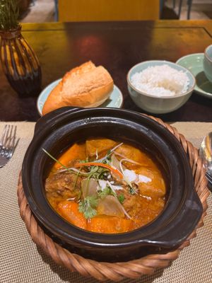 Taro and Sweet Potato Curry at V Vegan in Hoi An