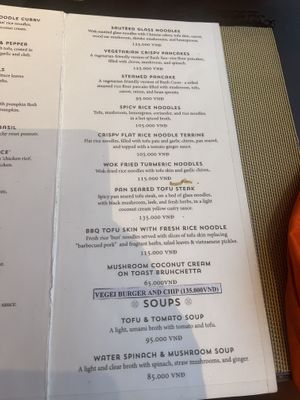   at V Vegan in Hoi An