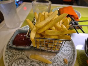 Fries at V Vegan in Hoi An