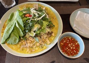 banh xeo  at V Vegan in Hoi An