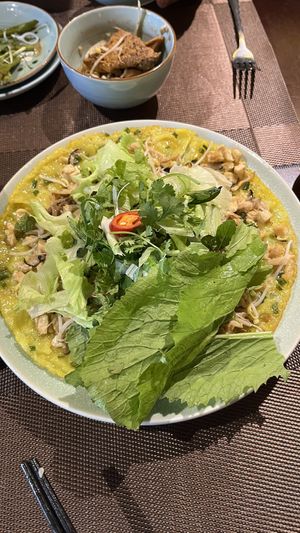bánh xèo  at V Vegan in Hoi An