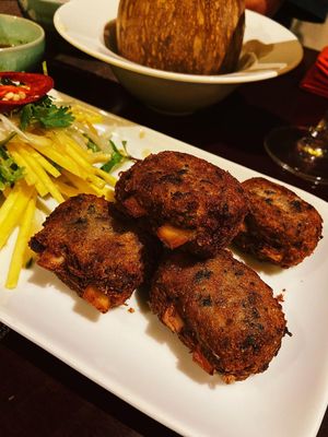 Tofu purée ribs  at V Vegan in Hoi An