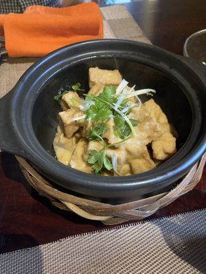 Tofu cheese  at V Vegan in Hoi An