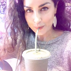 saye's choice  Best green chocolate smoothie !!! at Vegan Planet in Cancun