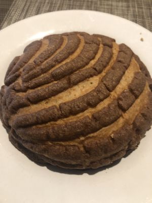 Concha de chocolate  at Vegan Planet in Cancun