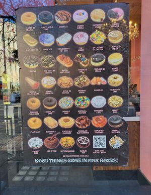 Vegan donuts are clearly marked at Voodoo Doughnuts in San Antonio