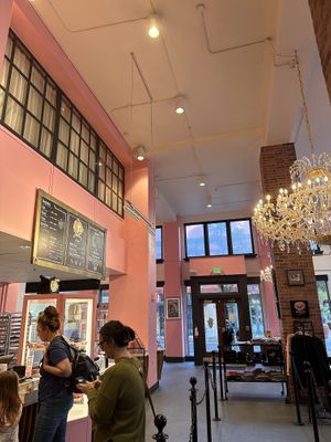 Lobby  #Veganuary at Voodoo Doughnuts in San Antonio