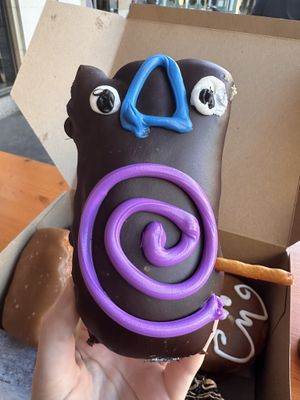 Classic voodoo donut  #Veganuary at Voodoo Doughnuts in San Antonio