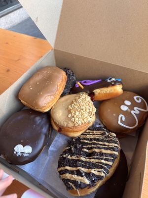 Vegan dozen  #Veganuary at Voodoo Doughnuts in San Antonio