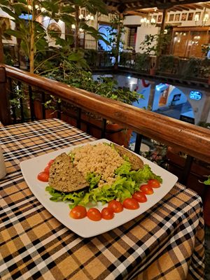 Franciscana salad at Café del Fraile in Quito