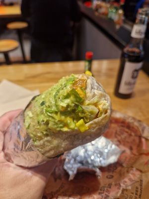 Tofu, Guac and veggies at Chipotle - MyZeil in Frankfurt