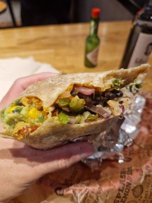 Tofu, Guac and veggies at Chipotle - MyZeil in Frankfurt