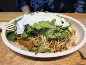 Tofu Bowl  at Chipotle - MyZeil in Frankfurt