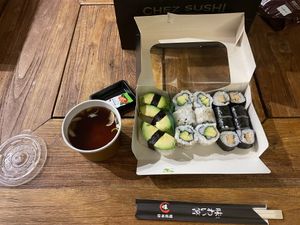   at Chez Sushi in Aime-la-plagne