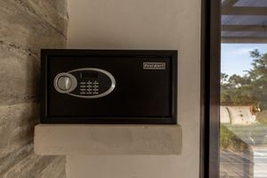 Safe in B&B suite "La Alegria" at Segunda Vida Inn in San Juan Del Sur