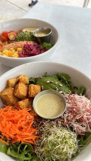 Vegan lentil bowl 🌱  at Pura Vida - Sunset Harbor in Miami Beach