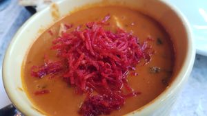 Vegan paneer butter masala at Delhiwala Food in Leeds