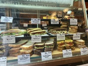 Savory items as of 01/10/2024  at Black Lion Bakery & Cafe in Wellington