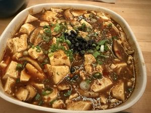 Mushroom Mapo Tofu   at Mamahuhu in Mill Valley