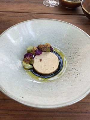 Foil gras van cashew  at De Houtloods in Tilburg