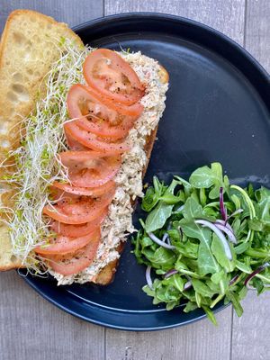 Jackfruit Tuna Sandwich at Beyond Sushi - Union Square in New York City