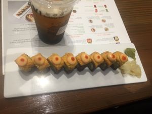 Spicy Mang Sushi at Beyond Sushi - Union Square in New York City