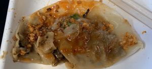 Fun Guy Dumplings  at Beyond Sushi - Union Square in New York City