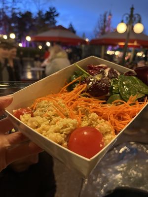 Cereal salad   at Disneyland - Casey's Corner in Chessy