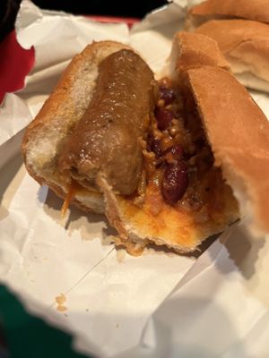 Chilli   at Disneyland - Casey's Corner in Chessy