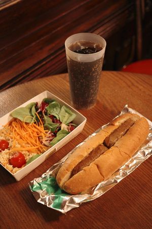   at Disneyland - Casey's Corner in Chessy