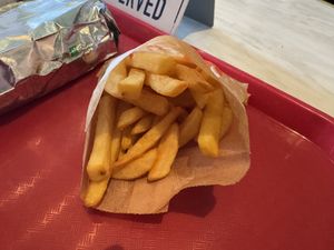 Fries  at Disneyland - Casey's Corner in Chessy
