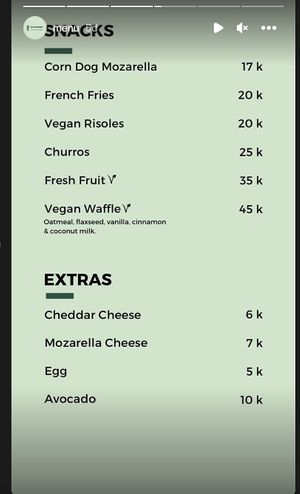 Salam Kebab & Vegan Menu at Salam Kebab & Vegan Berawa in Canggu