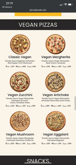   at Pizza Locale  in Istanbul