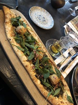 Customized vegan Pide   at NOA in Stuttgart