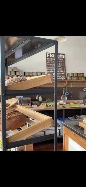 Beautiful organic whole grain bread. Grains are NZ grown  at Florets in Auckland