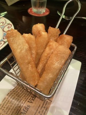 yuca fries   at Cuba Libre in Orlando