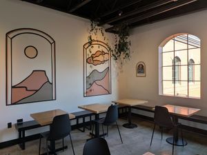 upstairs at Guilder Coffee Company - Fremont in Portland