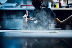 The Maurya's kitchen! at Maurya's.Rest.Bar.Banquet in Kamloops