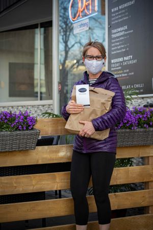 Takeout at Maurya's Indian restaurant in Downtown Kamloops at Maurya's.Rest.Bar.Banquet in Kamloops