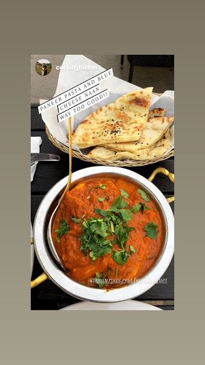 Gomitoni paneer at Maurya's.Rest.Bar.Banquet in Kamloops