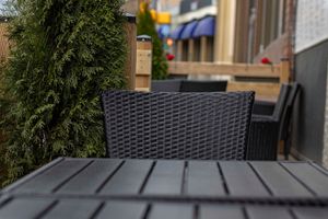 Patio at Maurya's.Rest.Bar.Banquet in Kamloops