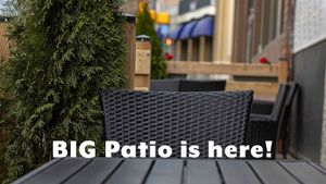 Maurya's patio at Maurya's.Rest.Bar.Banquet in Kamloops