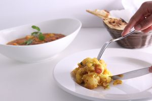 #alooghobi at Maurya's.Rest.Bar.Banquet in Kamloops