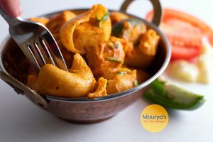 Paneer is the real deal! The super Indian cheese in fresh "masala-ized" pasta is a big deal🤤

🪑Dine-in +
🛍🚚Pickup + Delivery options ALL AT MAURYASCUISINE.COM at Maurya's.Rest.Bar.Banquet in Kamloops