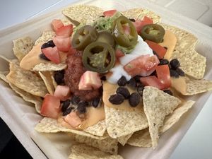 Nachos 😍😋  at Doggone Vegan in Huntsville