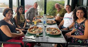  at Pizzeria Mezzaluna in Lanzarote